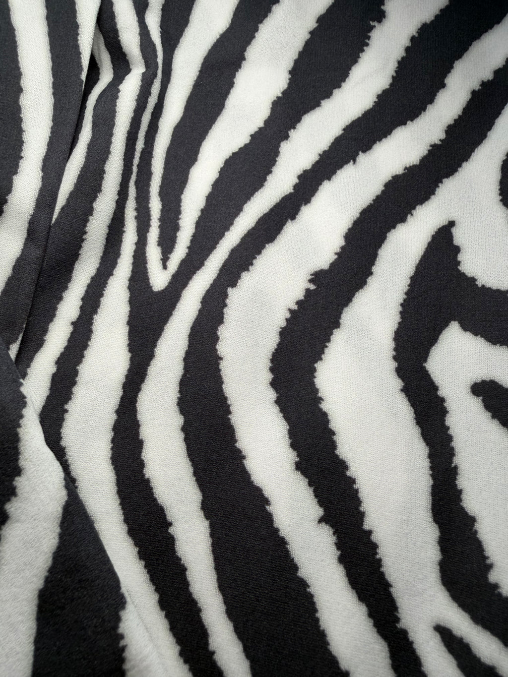 Zebra Printed Tights | Inclusive sizing | Black and White