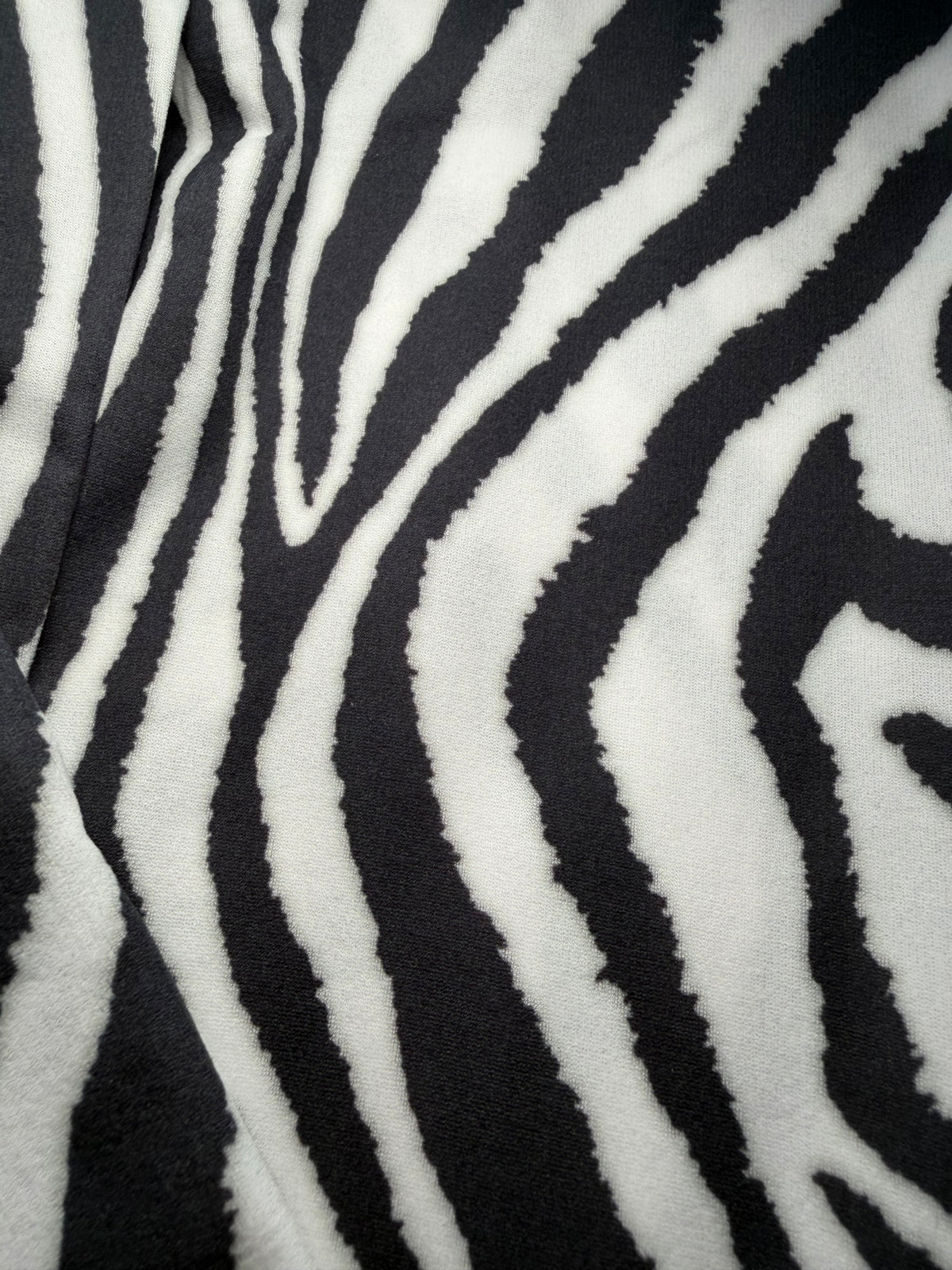 Zebra Printed Tights | Inclusive sizing | Black and White