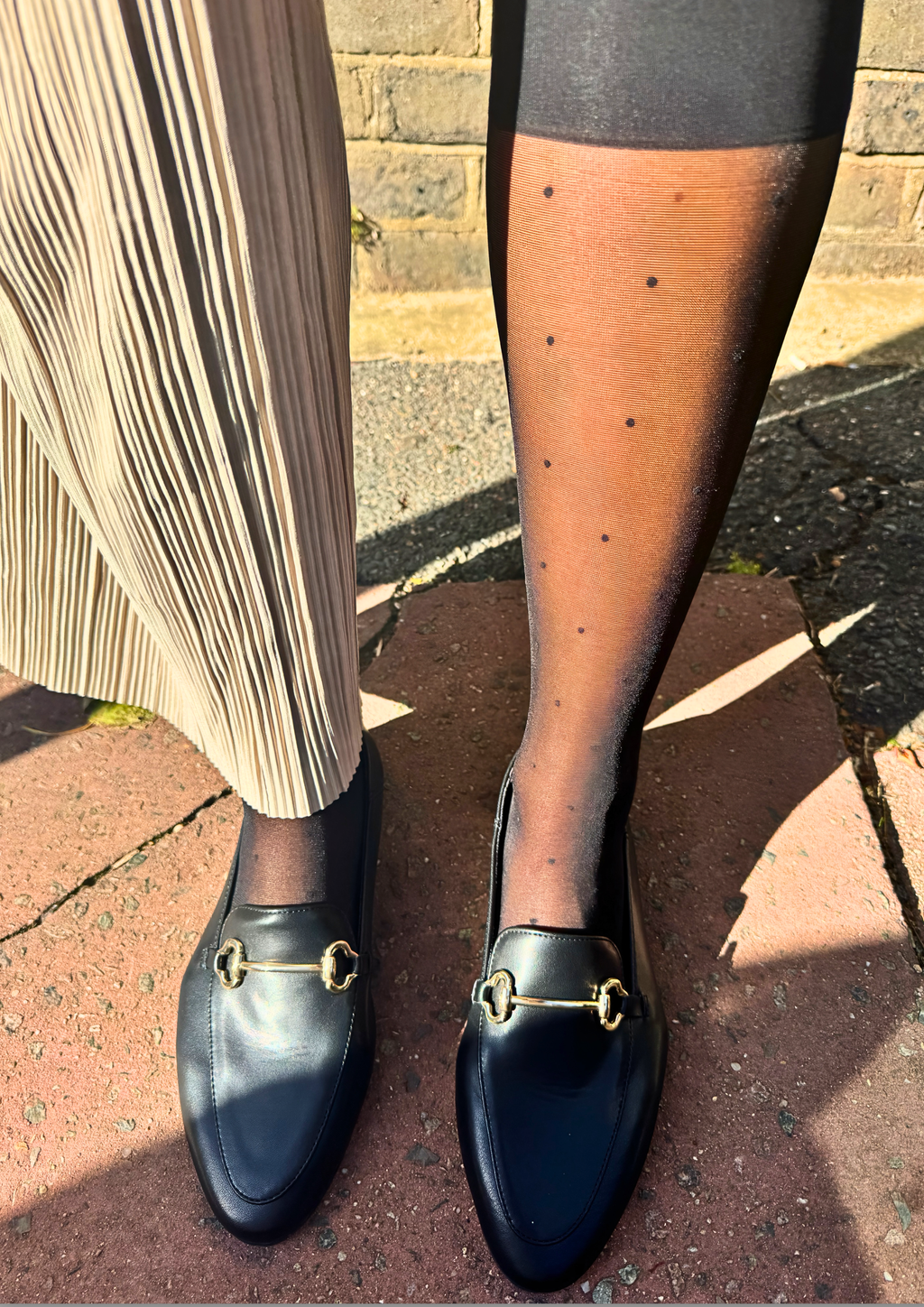 Layover 20 | Polka Dot Knee-High Socks