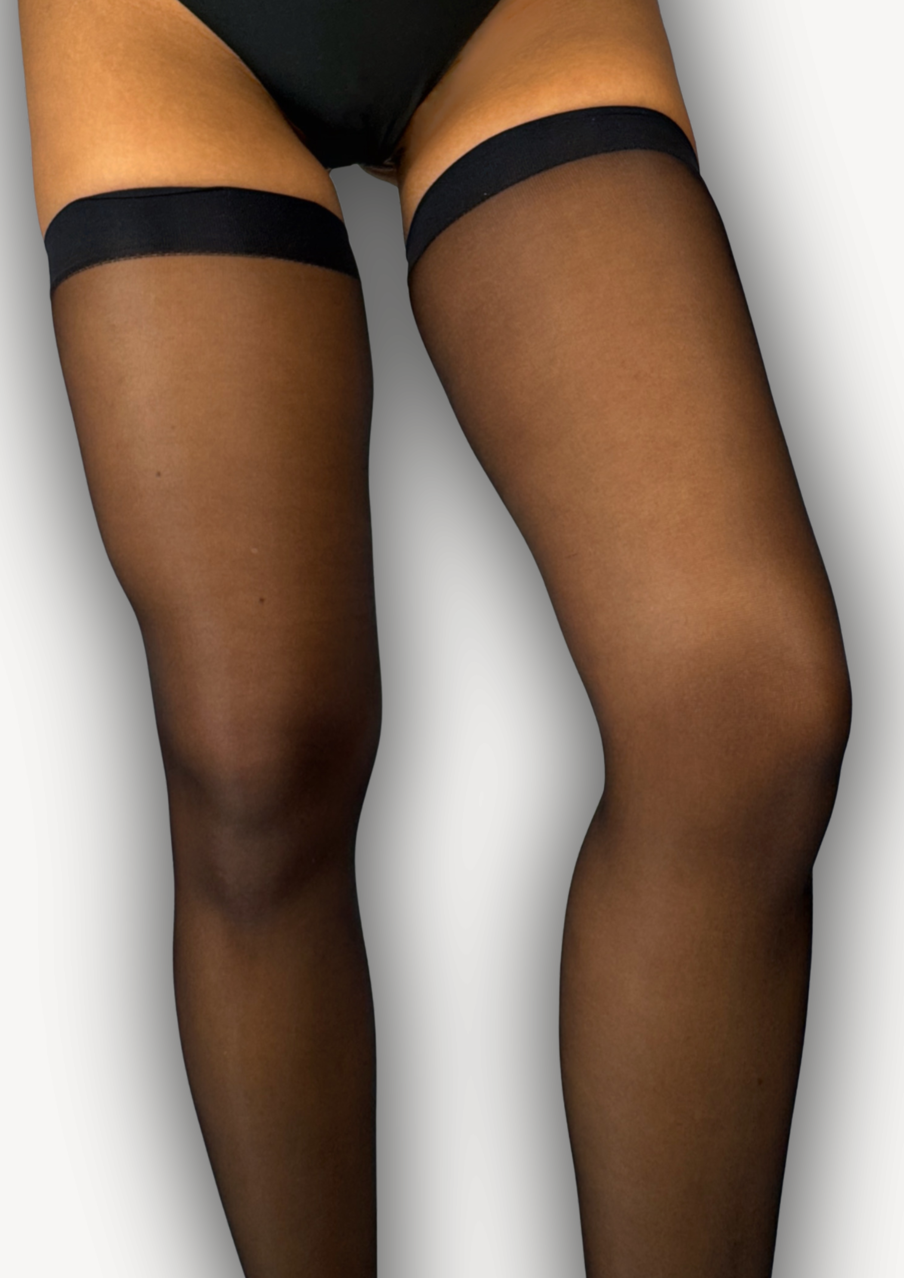 Starlight Veil 20 | Black Stockings