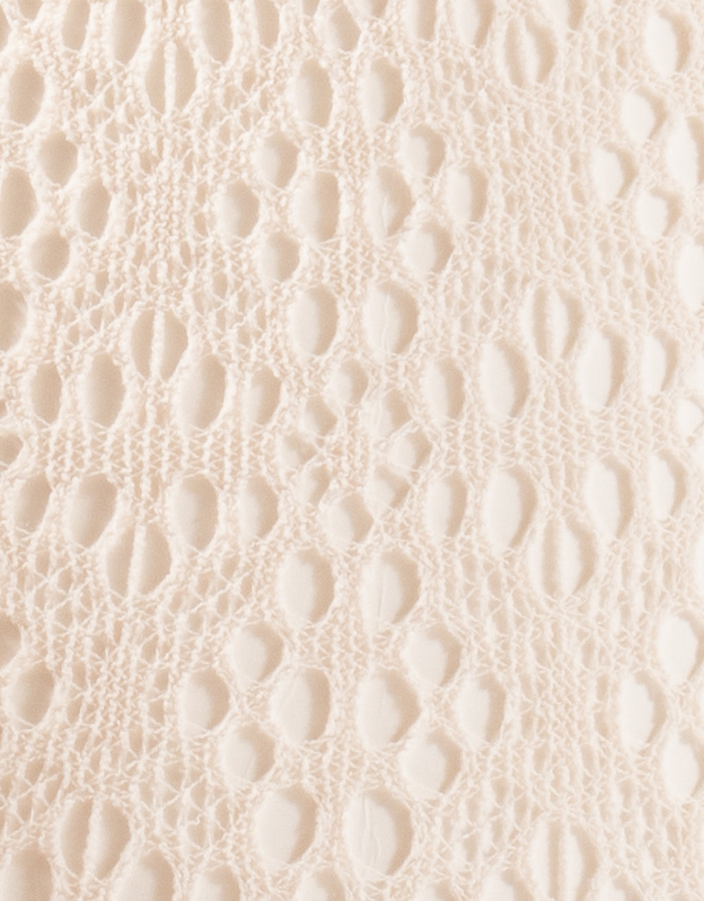 Lace Loop Milk Veil Italian-made openwork tights