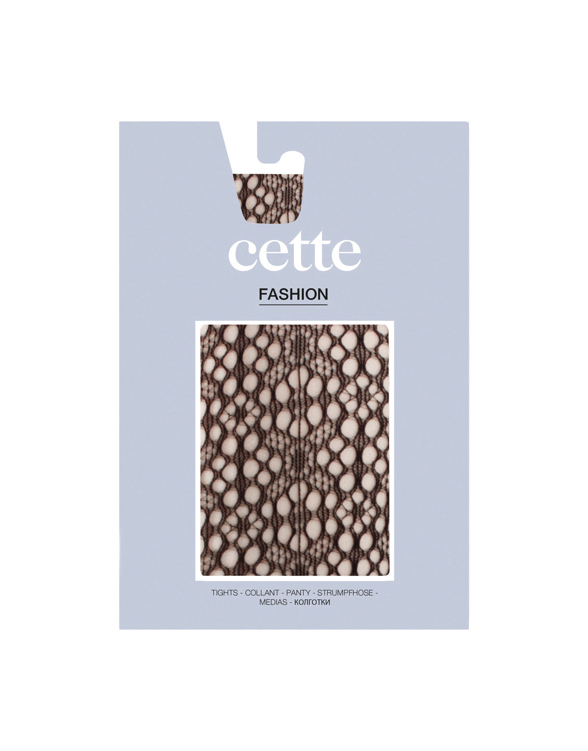 Lace Loop black openwork crochet patterned tights