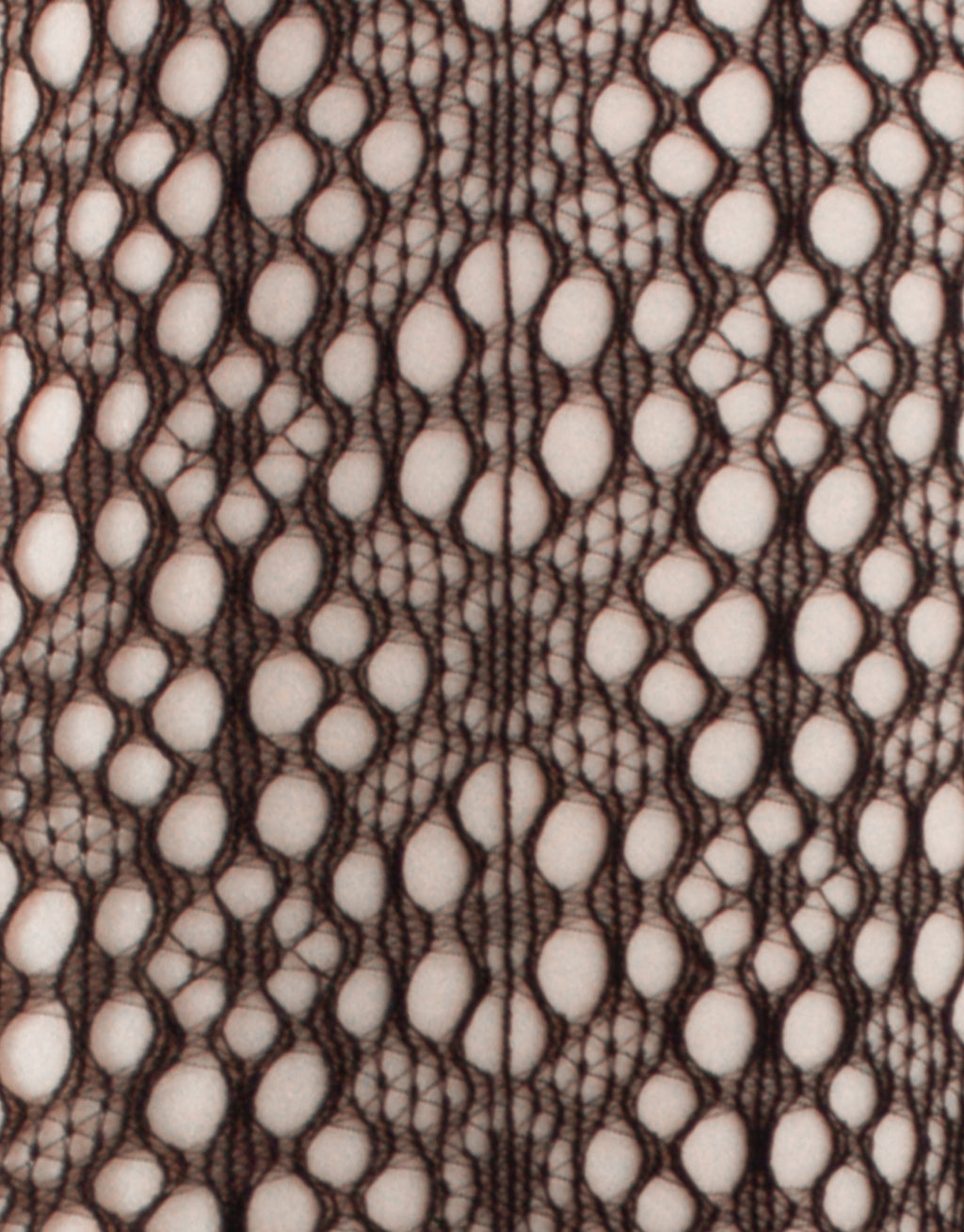 Lace Loop Midnight Noir Italian-made openwork tights