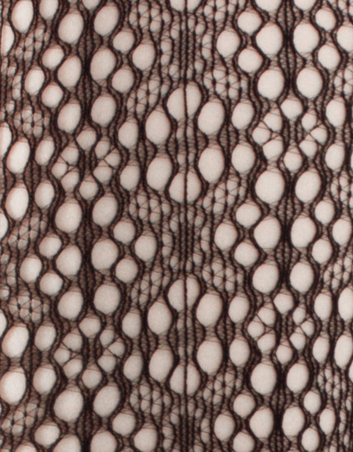 Lace Loop Midnight Noir Italian-made openwork tights