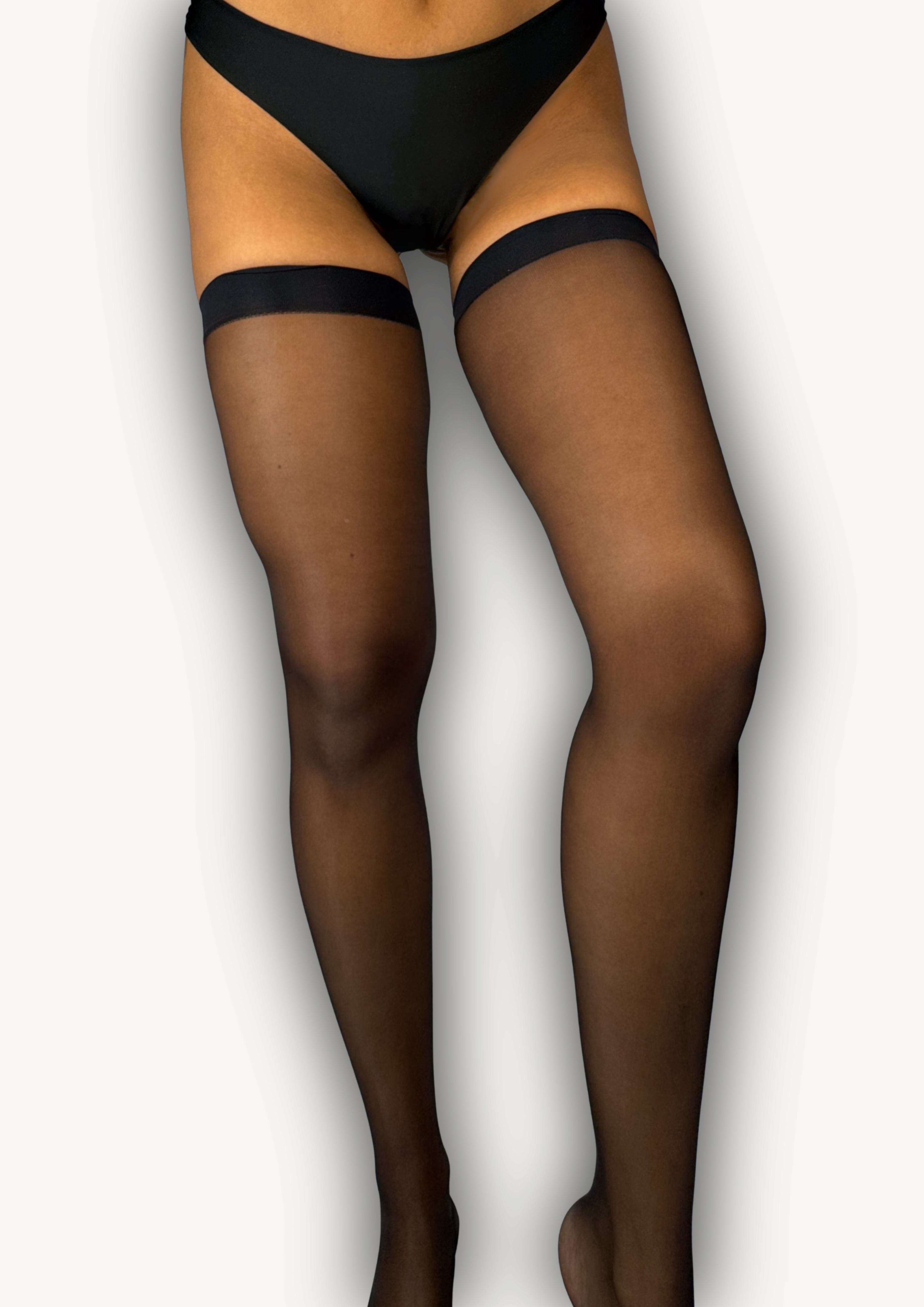 Starlight Veil 20 | Black Stockings