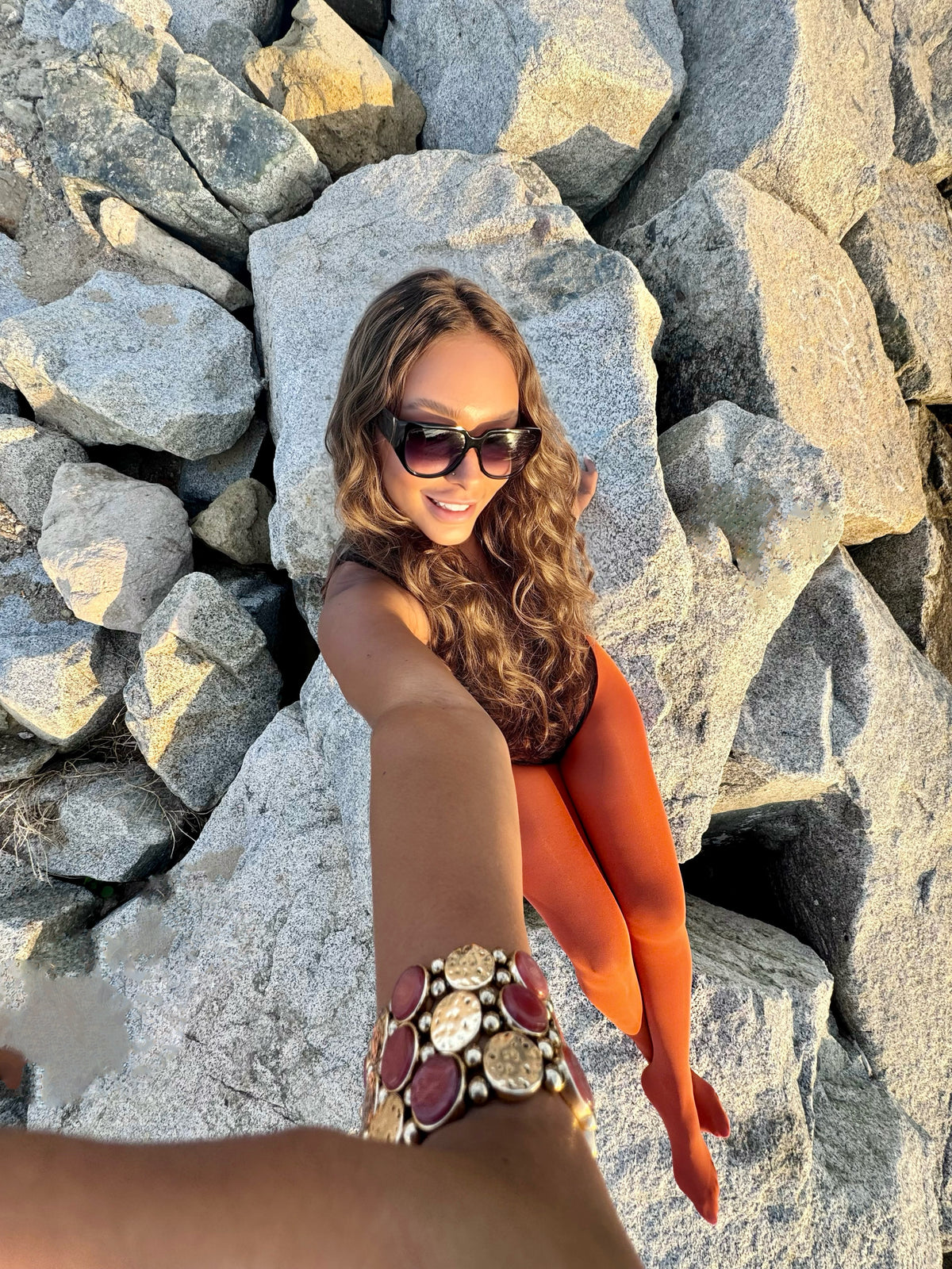 Luxe Layers 70  | Inclusive Sizing | in Terracotta Trail