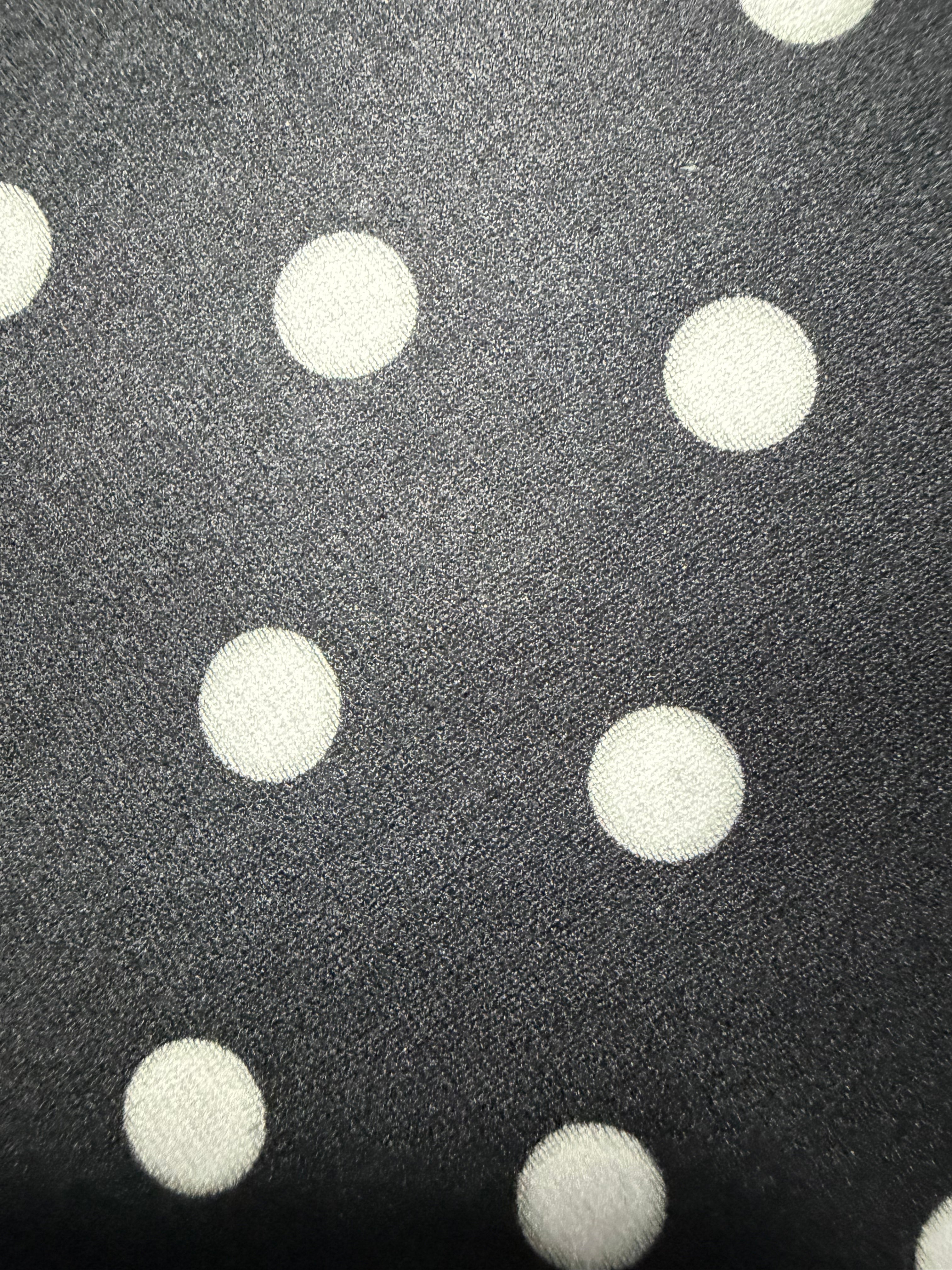 Polka Dot Printed Tights | Black and White