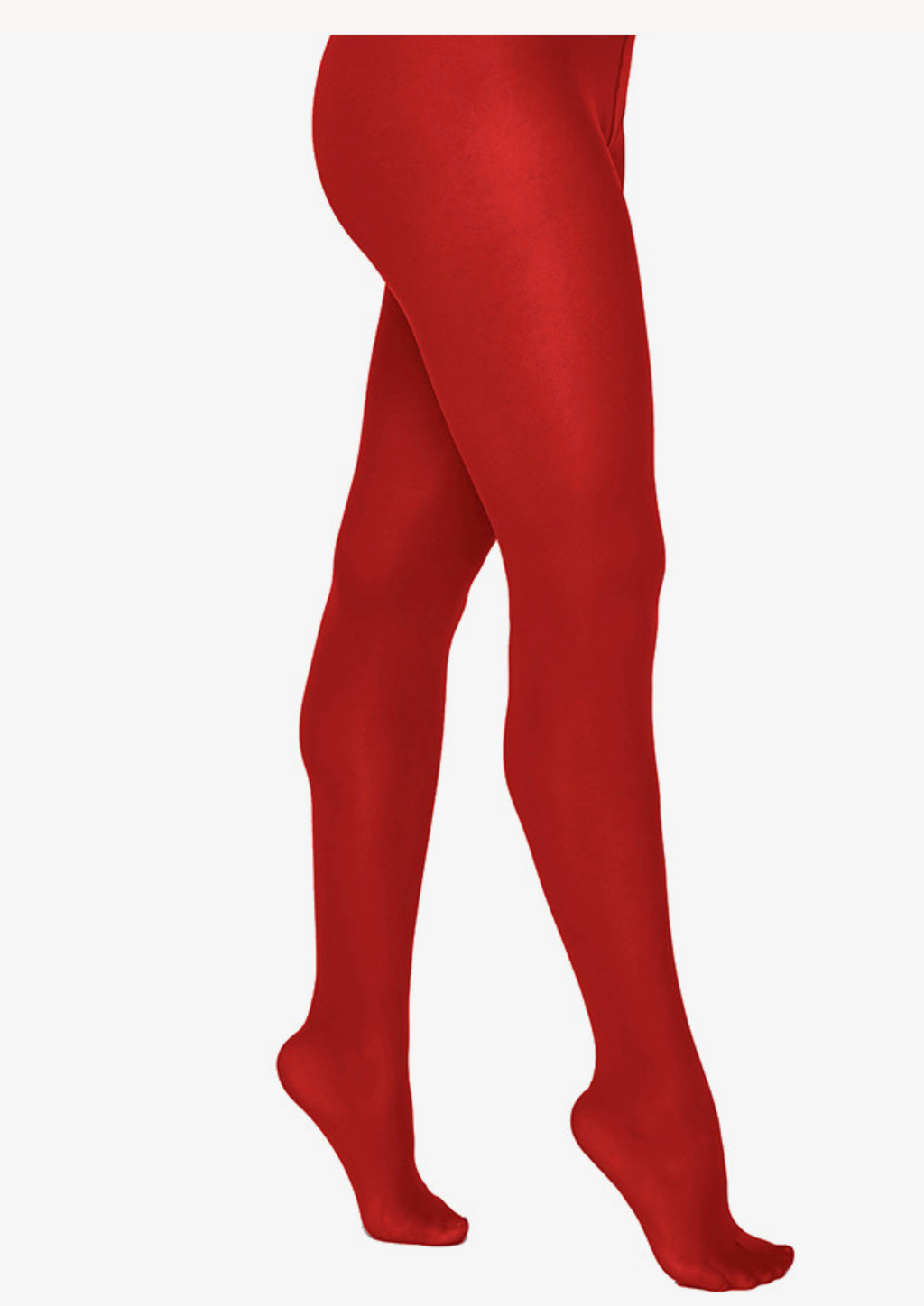 50 Denier Opaque Tights | Ruby Red