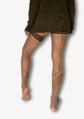 Snake Back Seam Hold-Ups | Nude – main product image