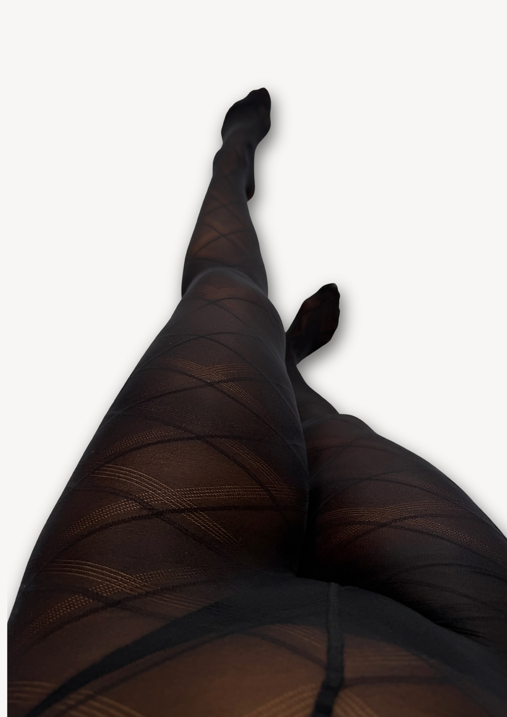 Interlace 30 Denier Diamond Tights – product view 2