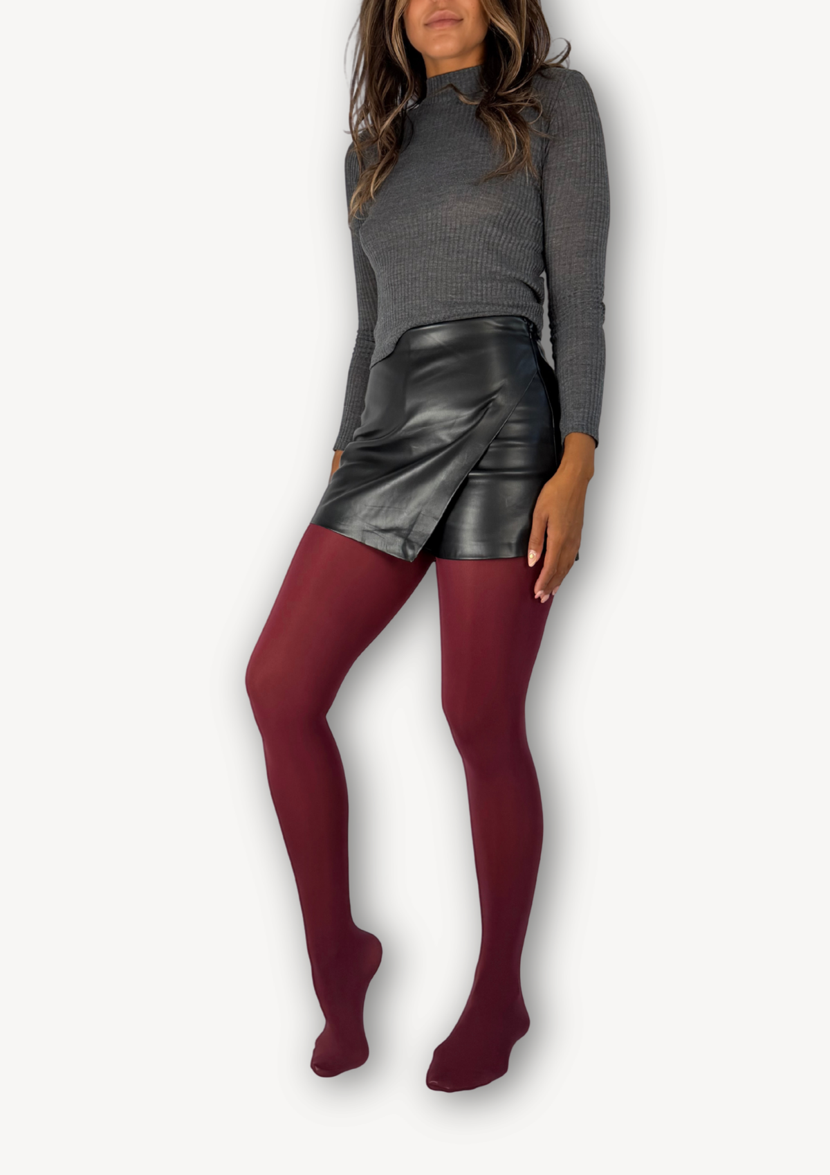 Luxe Layers 70 – Inclusive Sizing – in Cherry Drop, product view 2