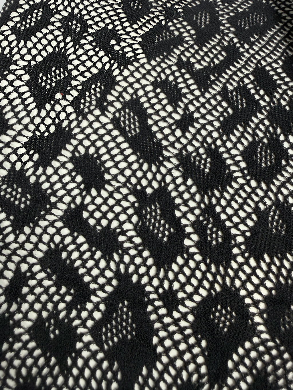 Leopard Print | Fishnet Tights in black