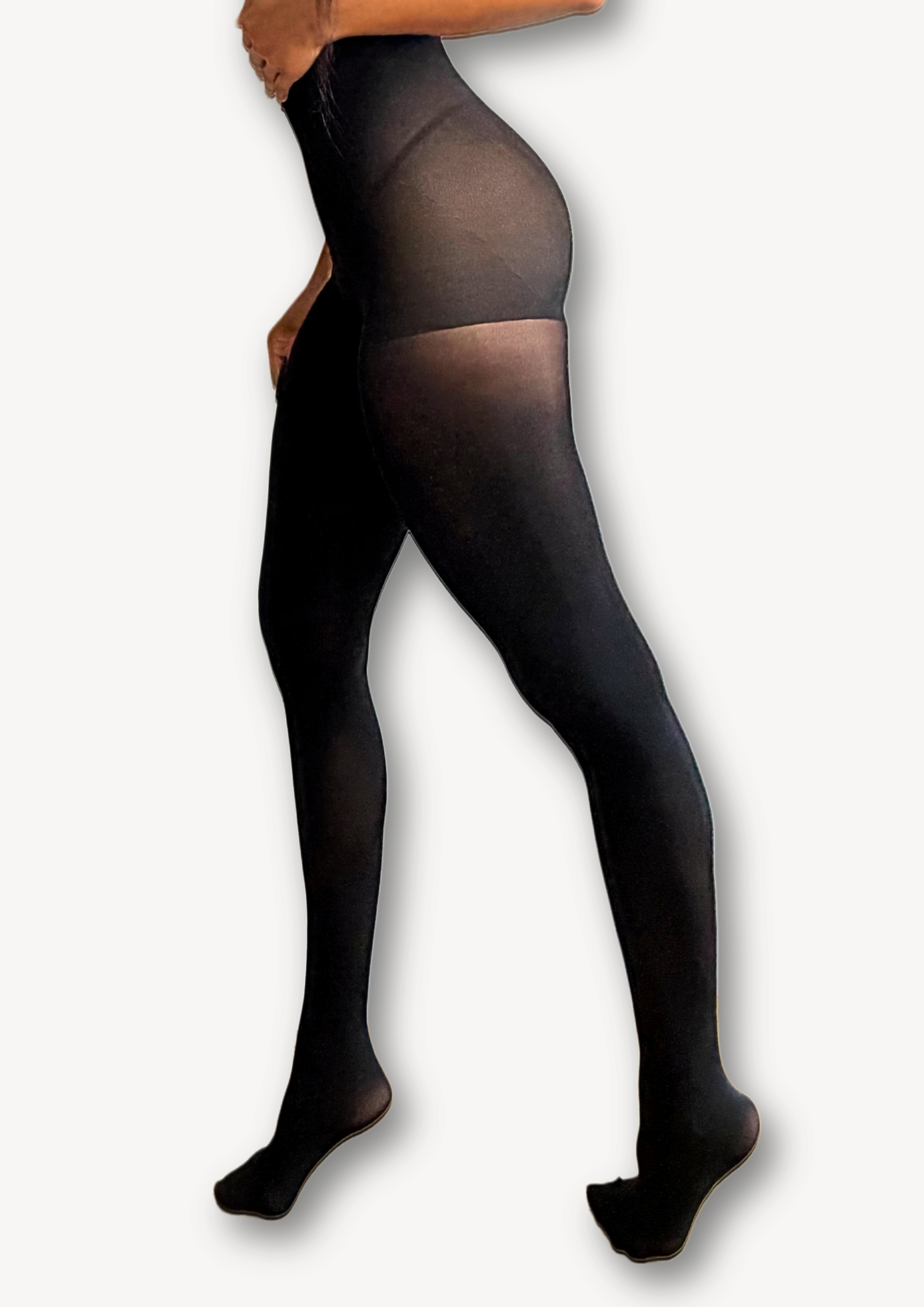 Sculpt 80 | Control Waist Shaping Tights in Midnight Noir