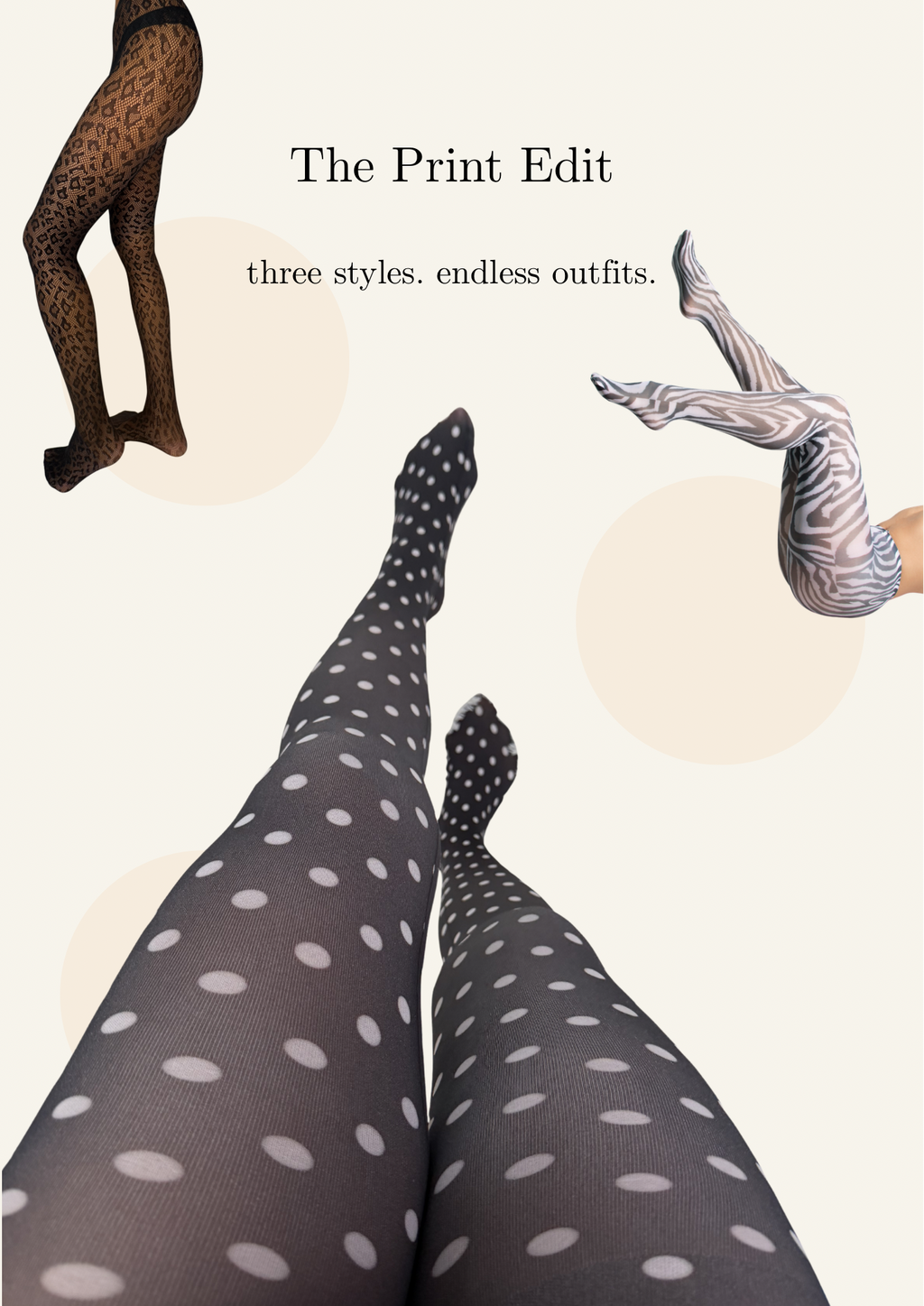 The Print Edit | 3 Tights Bundle