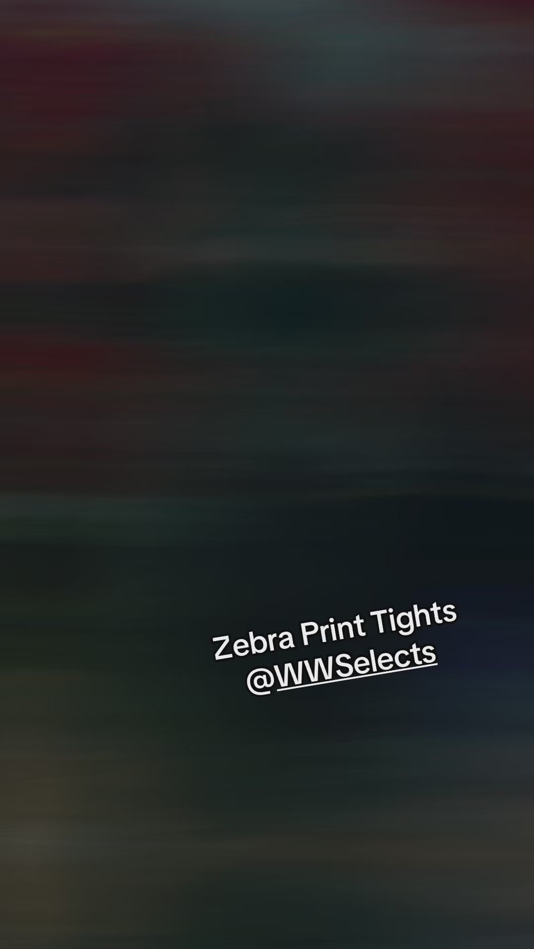 Zebra Printed Tights | Inclusive sizing | Black and White